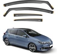 LiLiQi Déflecteurs de Pluie pour Toyota AURIS E180 MK2 Hatchback 2013-2018, RéDuction du Bruit Et des Turbulences Robustes éLéGants Installation Facile