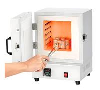 lilishangmao Four De Frittage Électrique 2000 W, Four De Fusion des Métaux 1150 °C, Four À Moufle Fermé De Laboratoire, Four Électrique Haute Température, pour Ateliers De Joaillerie