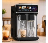 lilishangmao Machine à Glaçons Portable de Comptoir, Fabrique à Glaçons Automatique avec Stockage de Glace 1 kg, Distributeur d’Eau Fraîche, Taille Réglable et Commande Tactile
