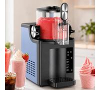lilishangmao Machine À Granita 1,5 L avec 4 Programmes Prédéfinis, pour Préparer Granitas, Crèmes Glacées, Milkshakes Et Frappés. Nettoyage Automatique en Une Seule Étape Et Texture Ajustable B