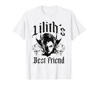 Lilith Démon Gothique Mythologie Folklore Satanique Sombre Occulte T-Shirt