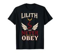 Lilith Mythologie Dark Féminine Gothique Cadeau T-Shirt