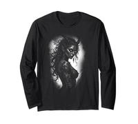 Lilith Santa Muerte Gothique Mythologie Occulte Manche Longue