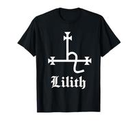 Lilith Symbole Enochien Magie Sorcellerie Occulte T-Shirt