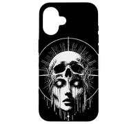 Lilith Witch Skull Occulte Dark Wicca Black Magic Pagan Coque pour iPhone 16
