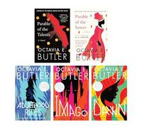 Lilith's Brood & Parable Series 5 Books Collection Set par Octavia Butler (Imago, Adulthood Rites, Dawn, Parabole des talents, Parabole du spectacle)