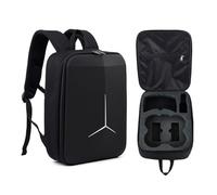 LiLiTok AVATA 2 Sac à dos, sac à dos de voyage pour lunettes DJI AVATA 2 et RC Motion 3 et RC Motion 3 Accessoires de batterie, étui de rangement, sac de protection, sac à dos noir (36 x 26,5 x 11,5