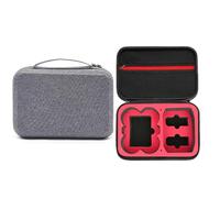 LiLiTok Étui de transport pour DJI Neo Fly More Combo, sac de rangement portable en EVA pour accessoires DJI Neo, télécommande RC-N3, deux batteries, étui de rangement pour hub de charge, Noir ,