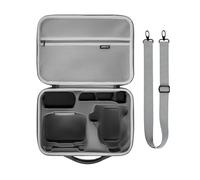LiLiTok Étui de transport rigide pour DJI Flip Fly Combo, sac de voyage étanche pour accessoires DJI Flip, télécommande RC-N3/RC 2, 7 batteries, hub de charge, étui de rangement de chargeur 65 W,