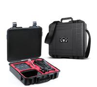 LiLiTok Étui rigide étanche pour télécommande DJI Mavic 4 Pro et RC Pro 2, étui de transport avec bandoulière pour drone Mavic 4 Pro et organisateur d'accessoires, noir, 42 x 36 x 13 cm, Noir
