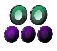 LiLiTok Lot de filtres compatibles avec Insta360 Go Ultra, UV CPL ND16, filtre ND polarisant, accessoires pour caméra d'action en verre optique (UV+CPL+ND8+ND16+ND32)