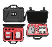 LiLiTok Neo Drone Étui de transport rigide étanche pour DJI NEO Fly More Combo, étui rigide résistant aux chocs pour accessoires DJI NEO, pour télécommande RC-N3, batterie Neo Intelligent Flight