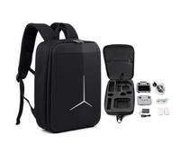 LiLiTok Sac à dos de transport pour drone DJI Flip Fly More Combo et RC2/RC3, noir, 6 x 26,5 x 11,5 cm, sac à dos, Noir , L
