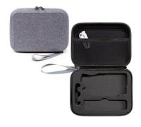 LiLiTok Sac de transport portable pour stabilisateur de téléphone portable Insta 360 Flow - Boîte de protection rigide (21 x 16 x 6 cm), gris, Porte-cartes