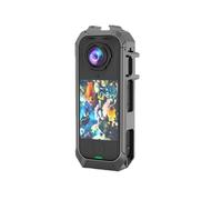 LiLiTok Supports de cage pour Insta360 X4 Air - Cadre de boîtier rigide avec filetage 1/4" - Base magnétique à changement rapide pour accessoires de caméra d'action X4 Air