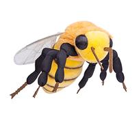 lilizzhoumax Jouets en Peluche Abeille 38cm/16”, Simulation Jouet en Peluche Abeille Poupée Réaliste, Peluche Abeille, Jouets Animaux Sauvages en Peluche Abeille