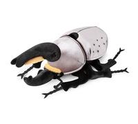 lilizzhoumax Jouets en Peluche Coléoptère blanc 9pouces insecte Poupée Réaliste Animaux mignon Cadeau Pour Les Amis et Idée cadeau pour enfants et adultes Anniversaire Fête super doux collecter