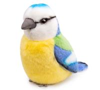 lilizzhoumax Jouets en Peluche mésange Bleue 14cm/5” Simulation Jouet en Poupée Réaliste Peluche mésange Bleue Jouets Animaux Sauvages Cadeau pour Les Amis et Les Enfants Collection d'oiseaux