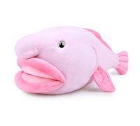 lilizzhoumax Jouets en Peluche Poisson-Blob 12.9”, Simulation Jouet en Peluche Poisson-Blob Poupée Réaliste Peluche Poisson-Blob Jouets Animaux Sauvages en Poisson-Blob Rose