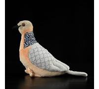 lilizzhoumax Jouets en Peluche Tourterelle 22cm/8.6” Simulation Jouet en Poupée Réaliste Peluche Tourterelle Jouets Animaux Sauvages en Peluche Tourterelle Cadeau pour Les Amis et Les Enfants Brun