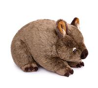lilizzhoumax Jouets en Peluche Wombat 40cm/16, Simulation Jouet en Peluche Wombat Poupée Réaliste Jouets Animaux Sauvages en Peluche Wombat, Cadeau pour Les Amis et Les Enfants