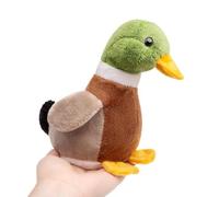 lilizzhoumax Peluche Canard Colvert 10 cm, Petit Canard Sauvage Réaliste et Doux, Mini Animal en Peluche pour Enfants dès 2 Ans, Décoration et Cadeau pour Amoureux des Oiseaux