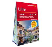 Lille 1/15.000 (carte format poche laminée - plan de ville)