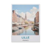 Lille France，Jigsaw Puzzle 1000 Pièces pour Adultes Enfants Puzzle en Papier ， Divertissement Bricolage Jouets Jeux De Famille Créatif（38x26cm）-IC8