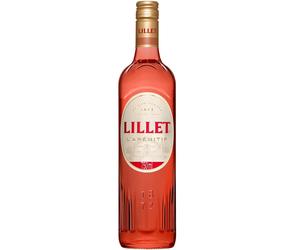 LILLET Rosé Apéritif à base de vin - 17%, 75cl