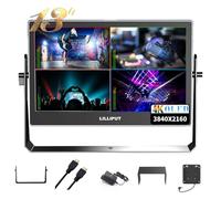 LILLIPUT A13 400 nits 13,3 pouces OLED Caméra Champ Moniteur 4K HDMI Entrée/Sortie Full HD 3840×2160 IPS Caméra Moniteur Appartient Vidéo Peaking Multiviste Focus Assist