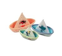 Lilliputiens Jouets de bain Bateau Jungle – Lot de 3
