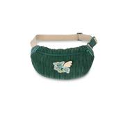 LILLIPUTIENS - Banane enfant Joe le dragon - Accessoire en velours côtelé pour enfant - Sac banane pratique avec ailes dorées - Idéal pour ranger les trésors des petits aventuriers - Dès 3 ans