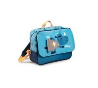 LILLIPUTIENS - Cartable Super Marius - Sac à dos enfant en polyester recy vec bande réfléchissante, compartiment A4, poche gourde - Confortable et sécurisé pour la maternelle - dès 2 ans - 84457