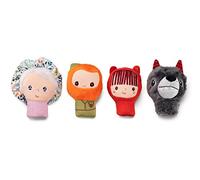 Lilliputiens – Marionnettes à doigts – Chaperon Rouge – Set 4 personnages – Dès 12 mois – Multicolore