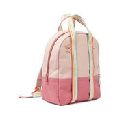 Lilliputiens, Framboise, Sac à Dos Maternelle Rose Imperméable, Mix & Match | Dos Matelassé, Bretelles Réglables, Bande Réfléchissante, Porte-Gourde et Emplacement Prénom, 11 x 29 x 30 cm, Mix & Match