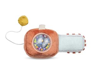 Lilliputiens, Jack, Hochet Pour Bébé Tronçonneuse Vibrant, Dès 3 Mois | Hochet en Forme de Tronçonneuse avec un Bruit Vibrant, Vibre Quand L'Enfant Tire à la Corde, Découverte des Textures
