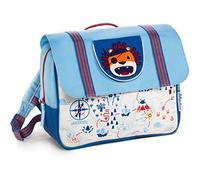 Jack Le pirate Cartable Rectangulaire Bleu G