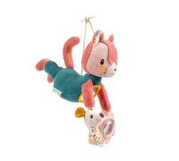 Lilliputiens Peluche d'activités Acti-nomade Jeanne 3-en-1 Rose et Vert