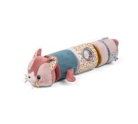 LILLIPUTIENS - Jeanne Le Chat - Rouleau Sonore - 4 Hochets - Jeu à Assembler - Rose - 34cm - Dès 6 Mois - 83630