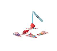 Lilliputiens - Jeu de Peche pour Le Bain - Jouet Bain bébé - Jouet interactif de Bain avec Canne à Peche magnétique et Personnages de Contes - Développe la motricité Fine - dès 12 Mois - 83497