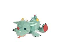 Lilliputiens, Joe Grande Peluche Range-Secret 75cm, Dès 6 Mois | Sa Grande Bouche Sert de Cachette ou Permet de Ranger le Pyjama de L'Enfant, Miroir à Explorer, Bruit de Papier à Découvrir