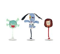 LILLIPUTIENS - Jules Le Chien - 3 Personnages de Bain Flottant - avec Ventouse - Multicolor - 23cm - Dès 3 Mois - 83583