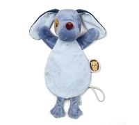 LILLIPUTIENS - Jules Le Chien - Doudou Marionnette - Phosphorescent - Attache-tétine - Bleu - 19cm - Dès la Naissance - 83614