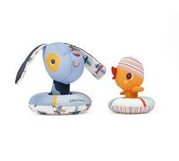 Lilliputiens – Set de bouées de bain – Jules et son canard – 2 jeux de bain, flottant
