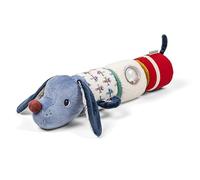 LILLIPUTIENS - Jules Le Chien - Rouleau Sonore - 4 Hochets - Jeu à Assembler - Bleu - 34cm - Dès 6 Mois - 83629