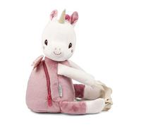 LILLIPUTIENS - Lena la Licorne - Sac à Dos Doux en Forme de Licorne - Rose - 30cm - Dès 10 Mois - 84488
