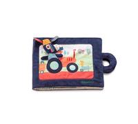 LILLIPUTIENS - Livre d’Activités en Tissu Ignace à la Ferme - Découverte Interactive des Animaux et de la Ferme - Stimule la Motricité Fine et l’Imagination - Dès 18 Mois - 83415