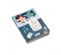 LILLIPUTIENS - Livre d’Apprentissage Tactile pour Le rituel du Coucher - Personnage Amusants - Idéal bébés et Enfants - Matières à Toucher - Illustrations colorées - Dès 12 Mois - 83416