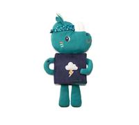 Lilliputiens - Livre d’éveil Doudou - Marius Le rhinocéros Magicien - Jouet d’éveil sensoriel 2 en 1 pour bébé dès 6 Mois avec activités et Phosphorescence - Idéal pour l’Heure du Coucher - 83419