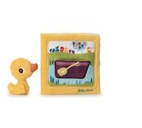 LILLIPUTIENS - Livre d'Eveil & d'Activités en Tissu - Thème Ferme - Livre bébé 12 Mois - Apprentissage Couleurs, Animaux - Développe Le Toucher - Dès 18 Mois